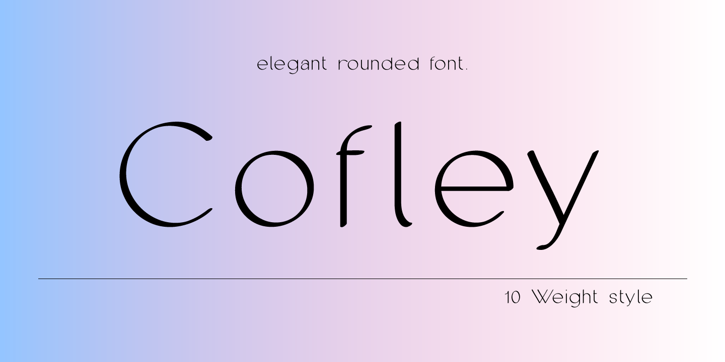 Font Cofley